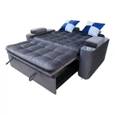 Sofa Cama Baul Esquinero L Moderno 