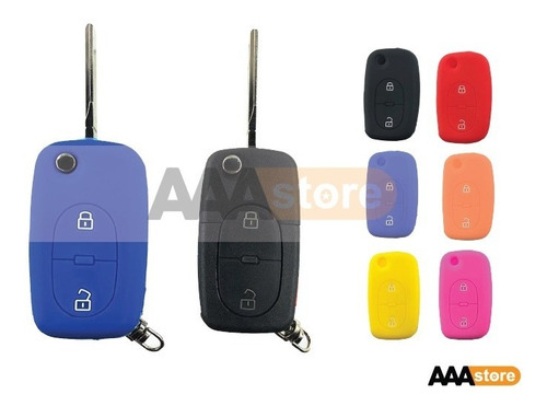 Funda Silicon Protector Llave Audi A4 A6 A8 S4 S6 Foto 9