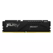 Memória Gamer 32gb 6000mhz Ddr5 Cl40 Kingston Fury Beast Pto