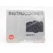 Manual De Instrucciones Leica R4 Castellano