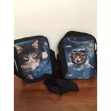 Bolso Morral 3d Gatos