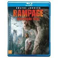 Blu-ray: Rampage - Destruição Total - Original Lacrado