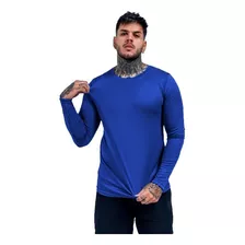 Camisa Térmica Masculina De Proteção Solar Uv 50 Dry Fit