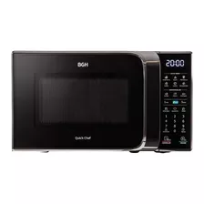 Microondas Bgh Eco Negro Digital 20litros B120dn20