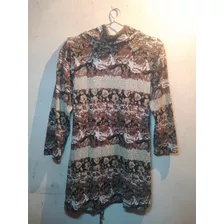  Vestido Cuello Polera Mujer