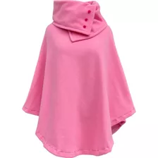 Poncho Feminino Soft Várias Cores Estampas Casaco - Inverno