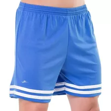 Calção Shorts Masculino Plus Size Futebol M Ao Eg4 Azul Roya