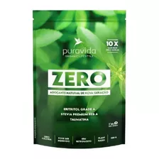 Adoçante Zero - Natural Stevia Reb A - Puravida - 100g