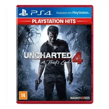 Uncharted 4: A Thiefs End Ps4 Mídia Física Português Lacrado