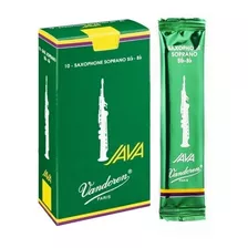 Palheta Vandoren Java Verde - Sax Soprano - Escolha O Número