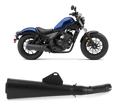 Sistema De Escape Slipon Muffler + Midpipe Para 300 500 Foto 8