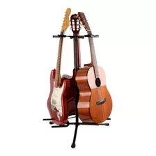 Suporte P/ 3 Instrumentos Mellody Violão Guitarra Baixo J-33