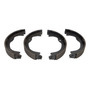 Set-4 Balatas Ceramica Traseras Jeep Wrangler 3.8l V6 07/11