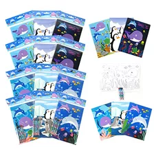 Tiny Mills Ocean Life Libros Para Colorear Para Niños Con 1