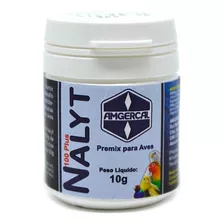 Nalyt 100 Plus 10 G - Amgercal Rouquidão De Pássaros