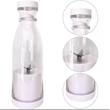 Garrafa Mixer Portátil Mini Juicer Smoothie Recarregável Usb Cor Branco