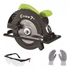 Kit Sierra Circular De Mano Prescott 1400w 185mm - Tyt