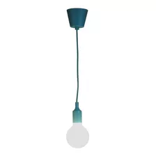 Lustre Quarto Menino Menina Pendente Infantil Azul S/lampada