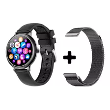 Smartwatch Reloj Inteligente Jd Paris Negro + Malla + Cta -*