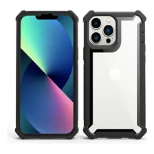 Funda Case Para iPhone 11 Bumper Antishock Gris Resistente