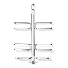 Organizador De Ducha Triple Oxo Aluminio Para Baño Ventosa