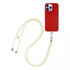 Capinha Capa Para iPhone 11 Alça Longa Cordão + Película