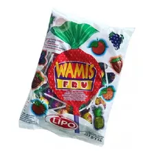 Bolsa Chupetin Frutal Wamis X50u Sintacc Fiestissima Liniers