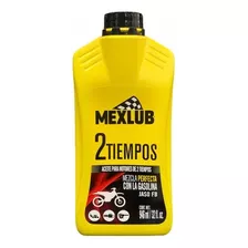 Aceite Para Motores 2 Tiempos, Marca Mexlub, 946 Ml.