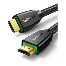 Cabo Hdmi Ugreen 2.0 4k 60hz 3d Hdr Nylon Reforçado 2 Metros