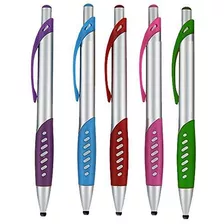 Stylus Pen, Stylus Capacitivo 2 En 1 - Bolígrafo Clic Con L