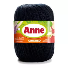 Linha Anne 500 Circulo Cor 8990 - Preto