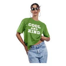 Camiseta Oversized Cool Kind Style Casual Versátil Lifestyle