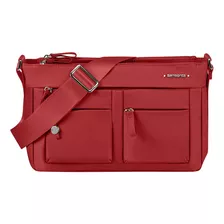 Bolsa Samsonite Move 4.0 Brick Red Horiz. Shoulder Bag+flap