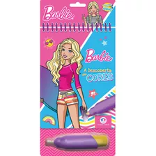 Barbie - A Descoberta Das Cores Com Caneta Água ( Aquabook )