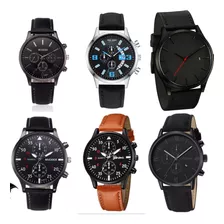 10 Piezas De Relojes Mayoreo Para Hombre Variado