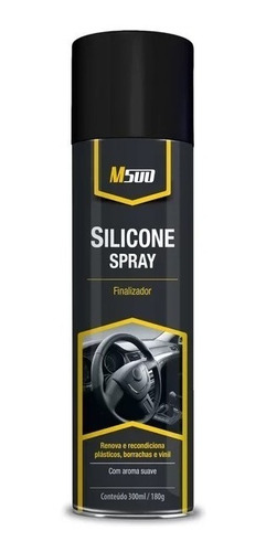 Silicone Spray Automotivo M500 300ml Perfumado Aroma Neutro