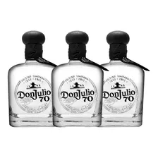 Tequila Don Julio 70 Añejo Cristalino 700ml (3 Botellas)