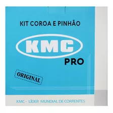 Kit Coroa Pinhão Biz 110i 2016 A 2019 33x14 Dentes Kmc Pro