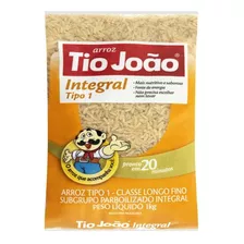 Arroz Integral Tipo 1 Tio João Pacote 1kg