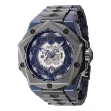 Reloj Para Hombres Invicta Helios 44104 Azul Oscuro, Negro