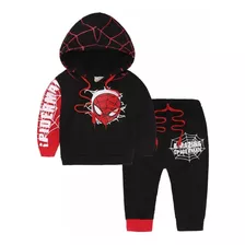 Conjunto Buzo Completo Spiderman Para Niños