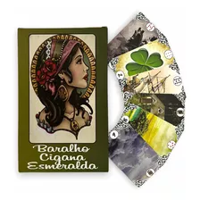 Tarot Baralho Cigana Esmeralda 36 Cartas E Manual