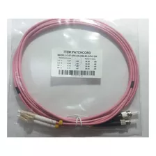 Patch Cord -fibra Optica- Multimodo -lc-st X2metros Om4