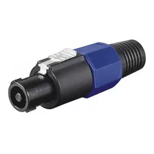 Ficha Conector Speakon Macho 4 Contactos Uso Profesional