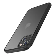 Funda Tendlin Iphone13 Mini Traslúcido Hard Anti-caida Negro