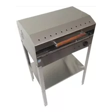 Parrilla Eléctrica Acero Inox 60 X 40 Funda Regalo Y Envio