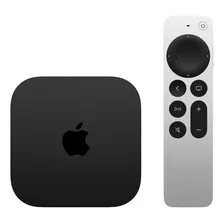  Apple Tv 4k (wifi) A2737 3.ª Generación 2022 De Voz 4k 64gb Negro