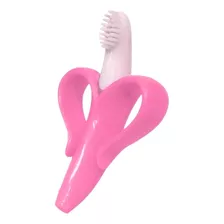 Massageador De Gengiva De Silicone Rosa Banana 16169 - Buba