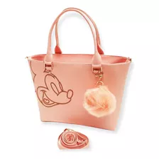 Bolsa Para Dama Con Diseño De Silueta Rostro Mickey