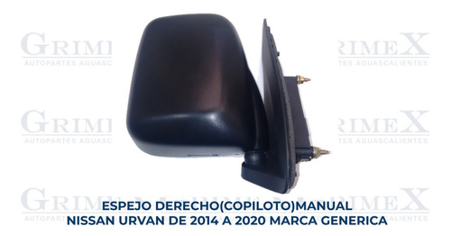 Espejo Nissan Urvan 2014-14-15-16-17-18-19-2020-20 Der Foto 2